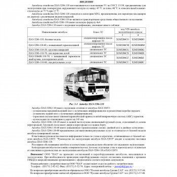 Руководство для ПАЗ 3206-110  (3206-110-3902010 РЭ)